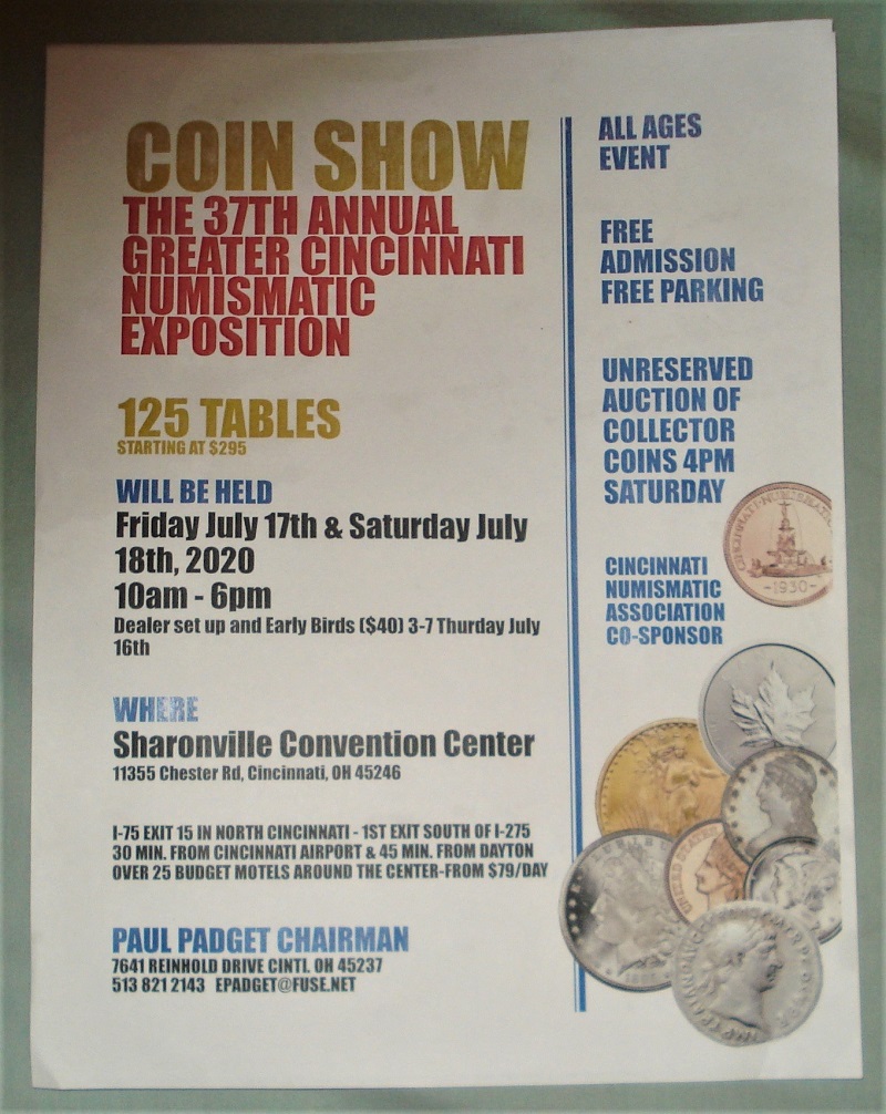 Cincinnati-Numismatic-Expo---Anyone-Attending?-7-18-Thru-7-19-2020