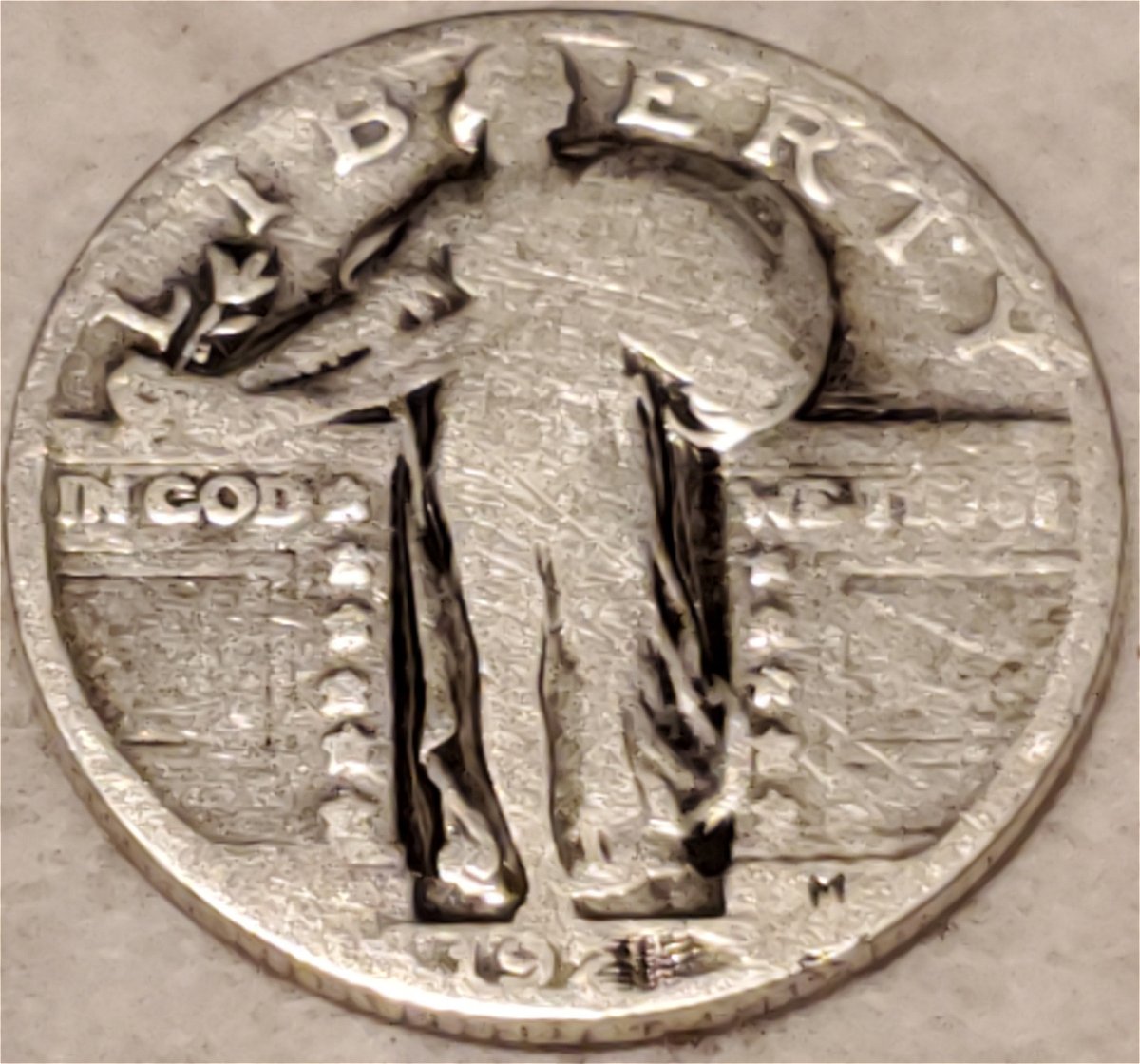 1921-Standing-Liberty-Quarter-With-Tool-Marks...