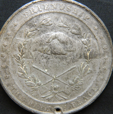 1789-George-Washington-Friendship-Pipe-Of-Peace-Medal/Token