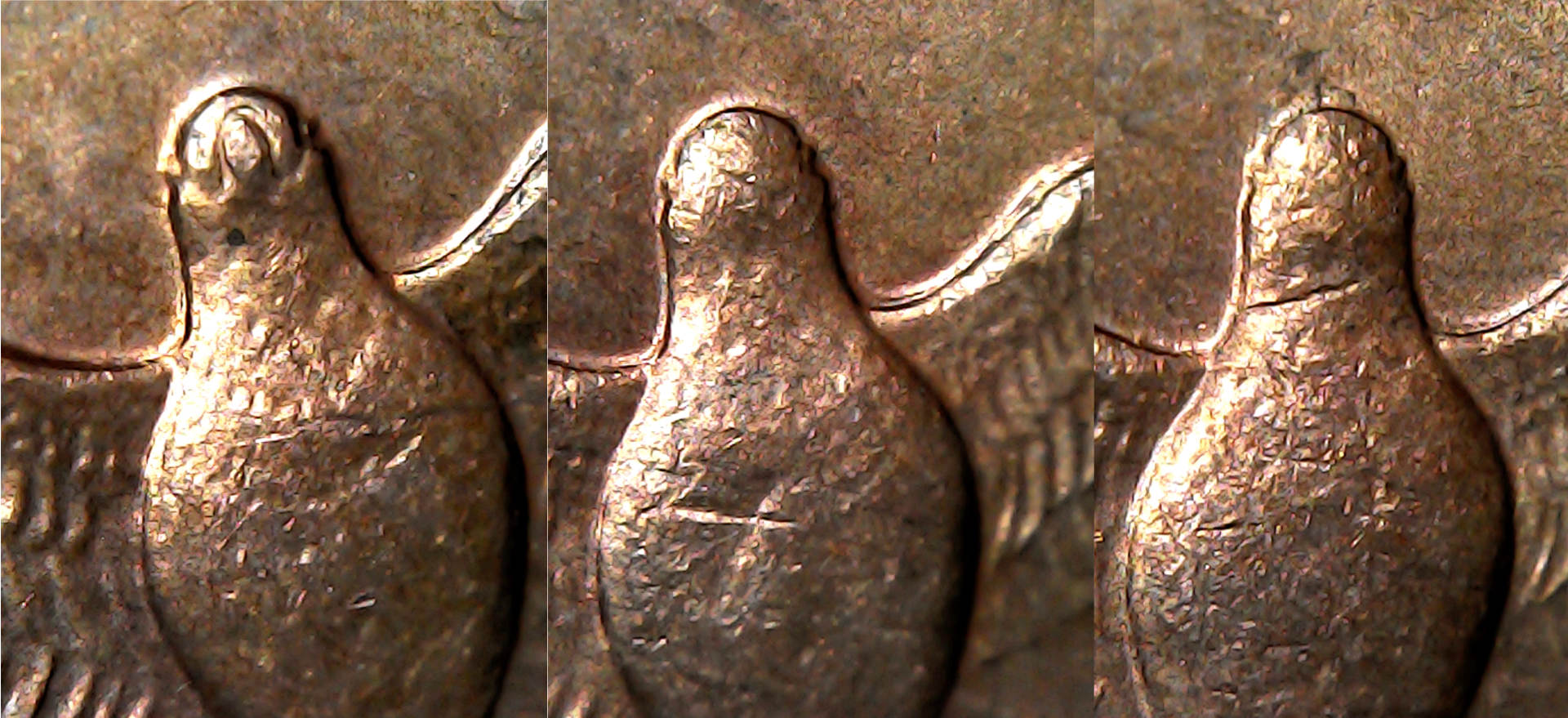 1967-1-Cent,-Beakless-Birds-From-Original-Bank-Wrapped-Roll