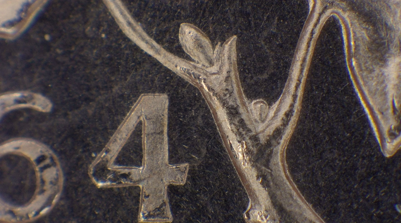 1964-1-Cent-DDR,-Extra-Spine