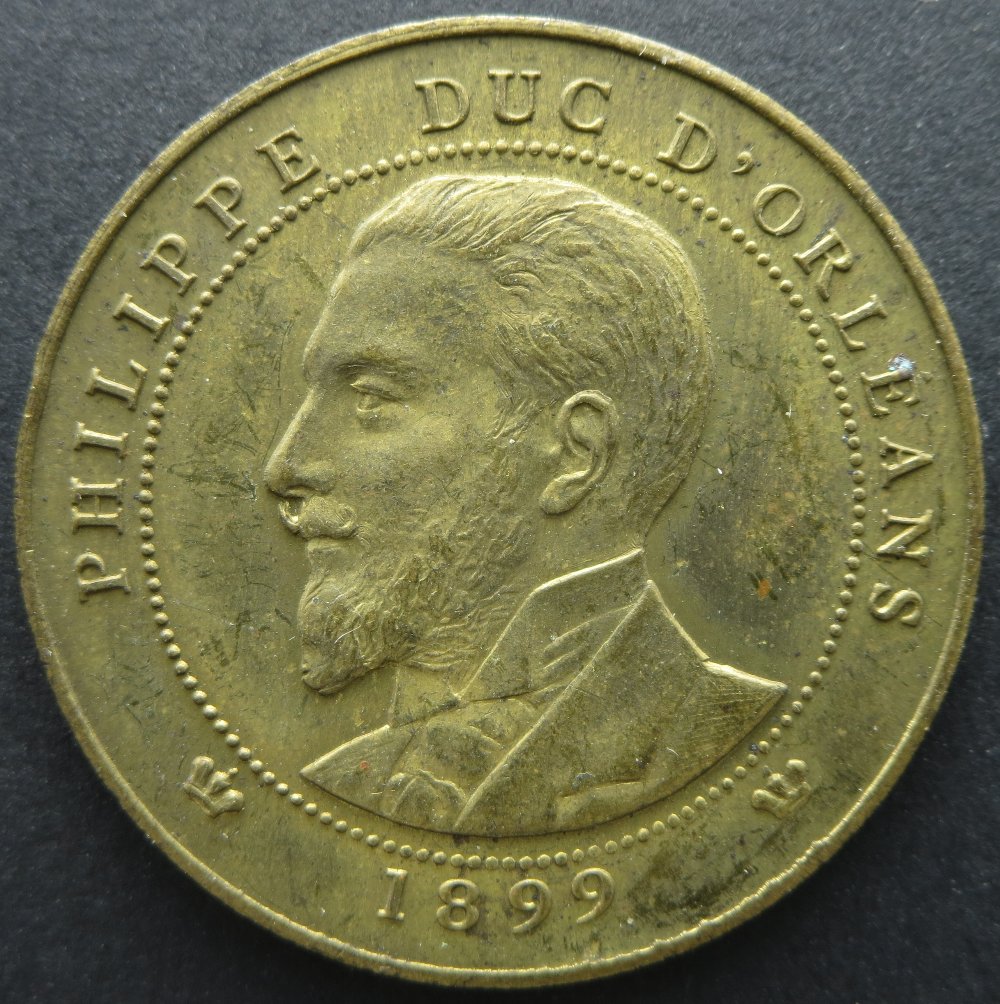 Prince-Philippe,-Duke-Of-Orléans-1899-Token,-Info-Request