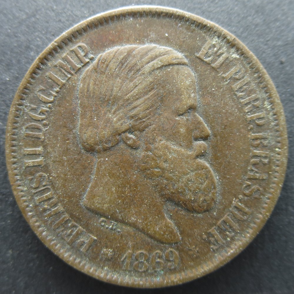 Brazil-20-Reis-1869-Grade-Request