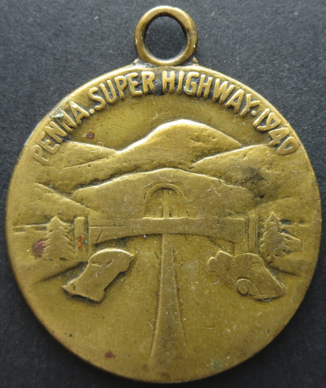 Pennsylvania-Super-Highway-1940-Medal