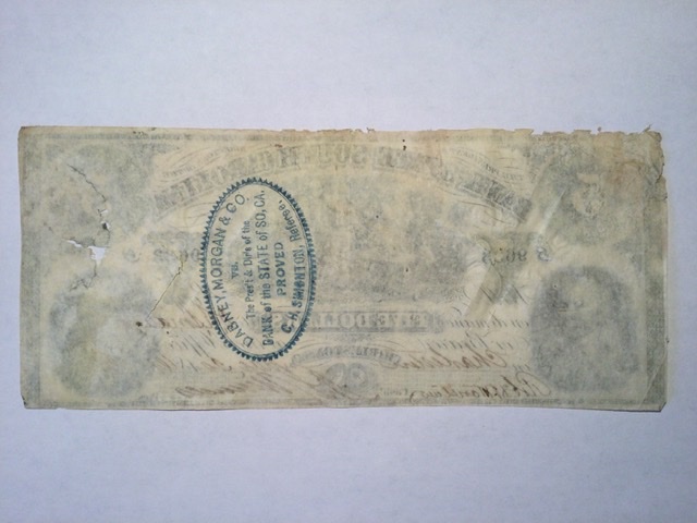 South-Carolina-$5-Note
