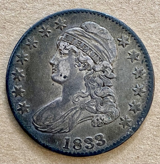 1833-Capped-Bust-Half