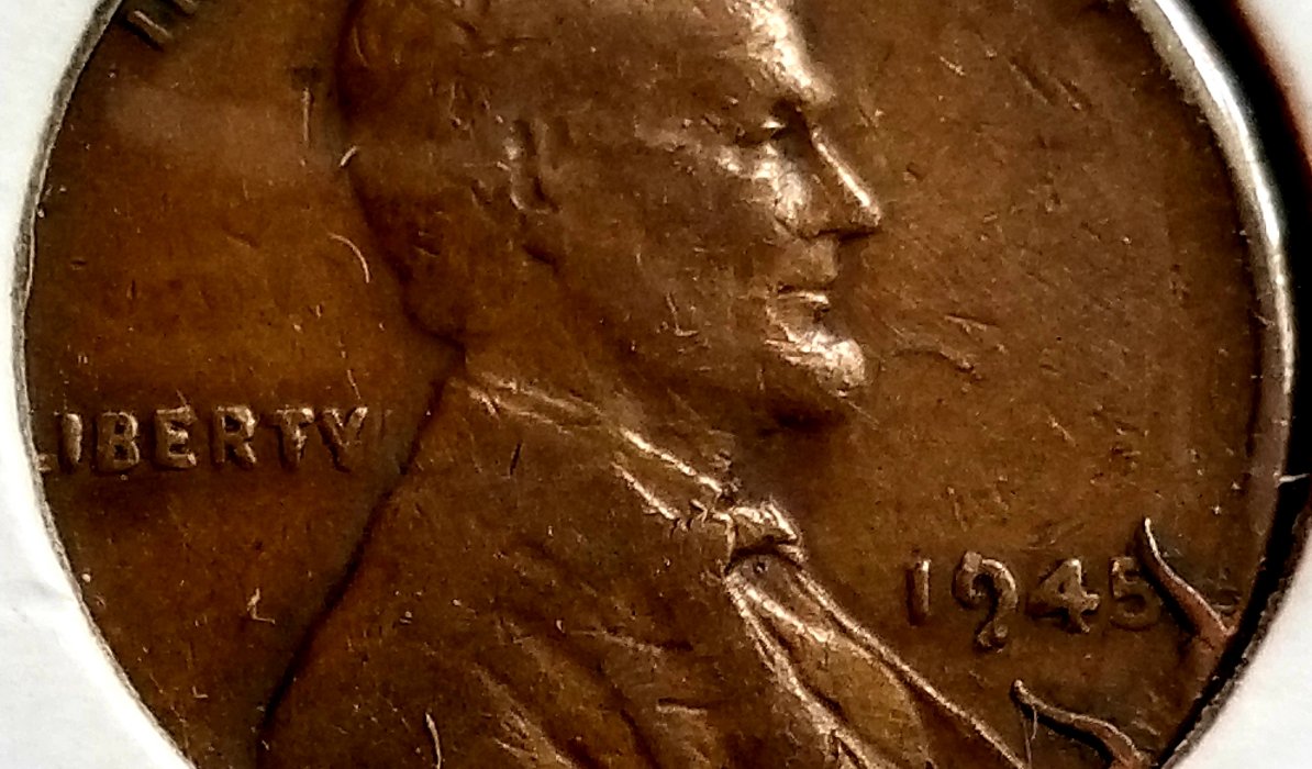 1945-Lincoln-Cent-Error-?