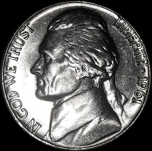 Brilliant-1961-P-Jefferson-Nickel