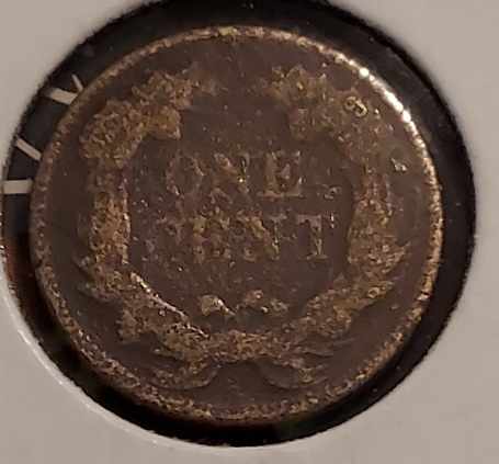 1858-Flying-Eagle-With-Strange-Letters-And-Markings