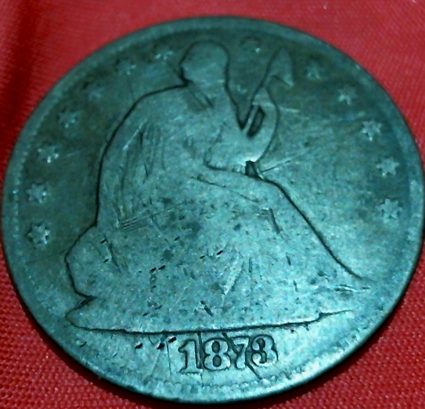 1873-Seated-Half-1832-Capped-Bust-Half