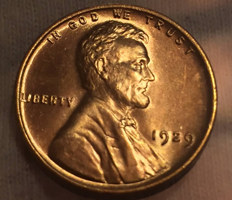 1929-Lincoln-Wheat-Cent-For-Grading