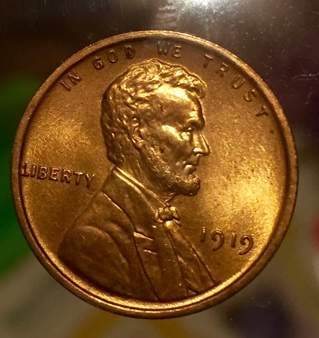 1919-Lincoln-Wheat-Cent-For-Grading