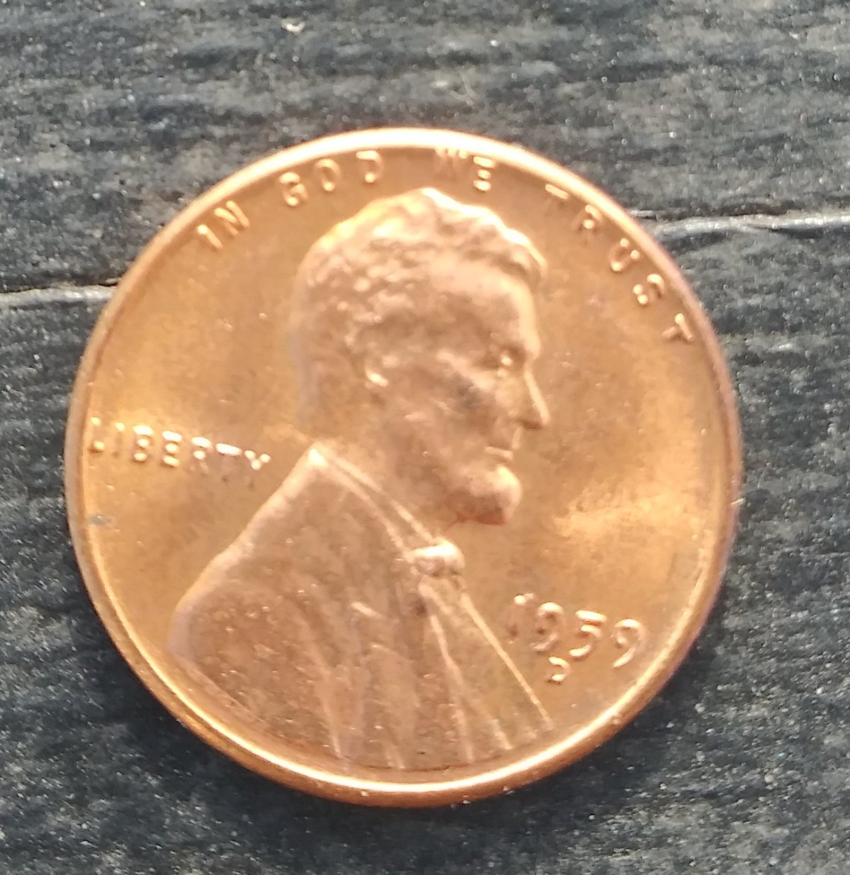 Two-1959-D-Pennys-Double-Die-Mint-Error