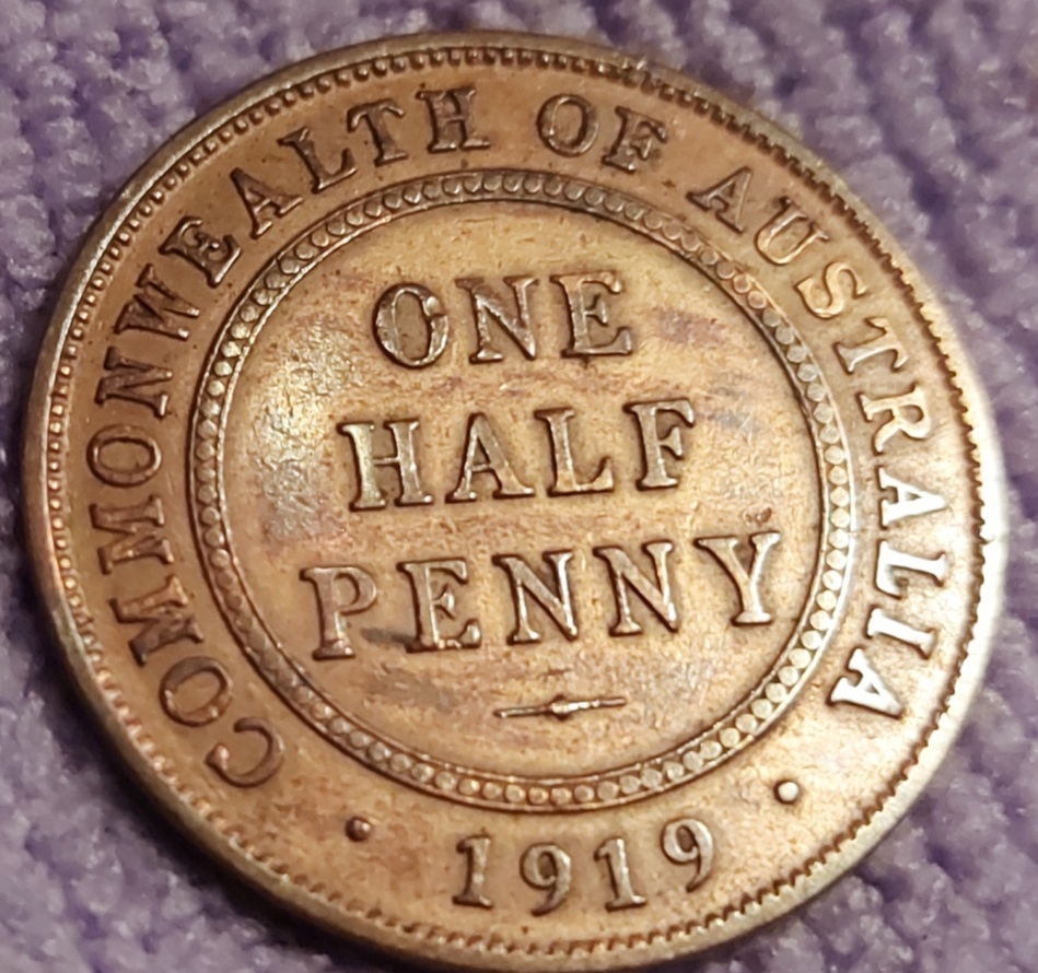 Australian-1919-Halfpenny