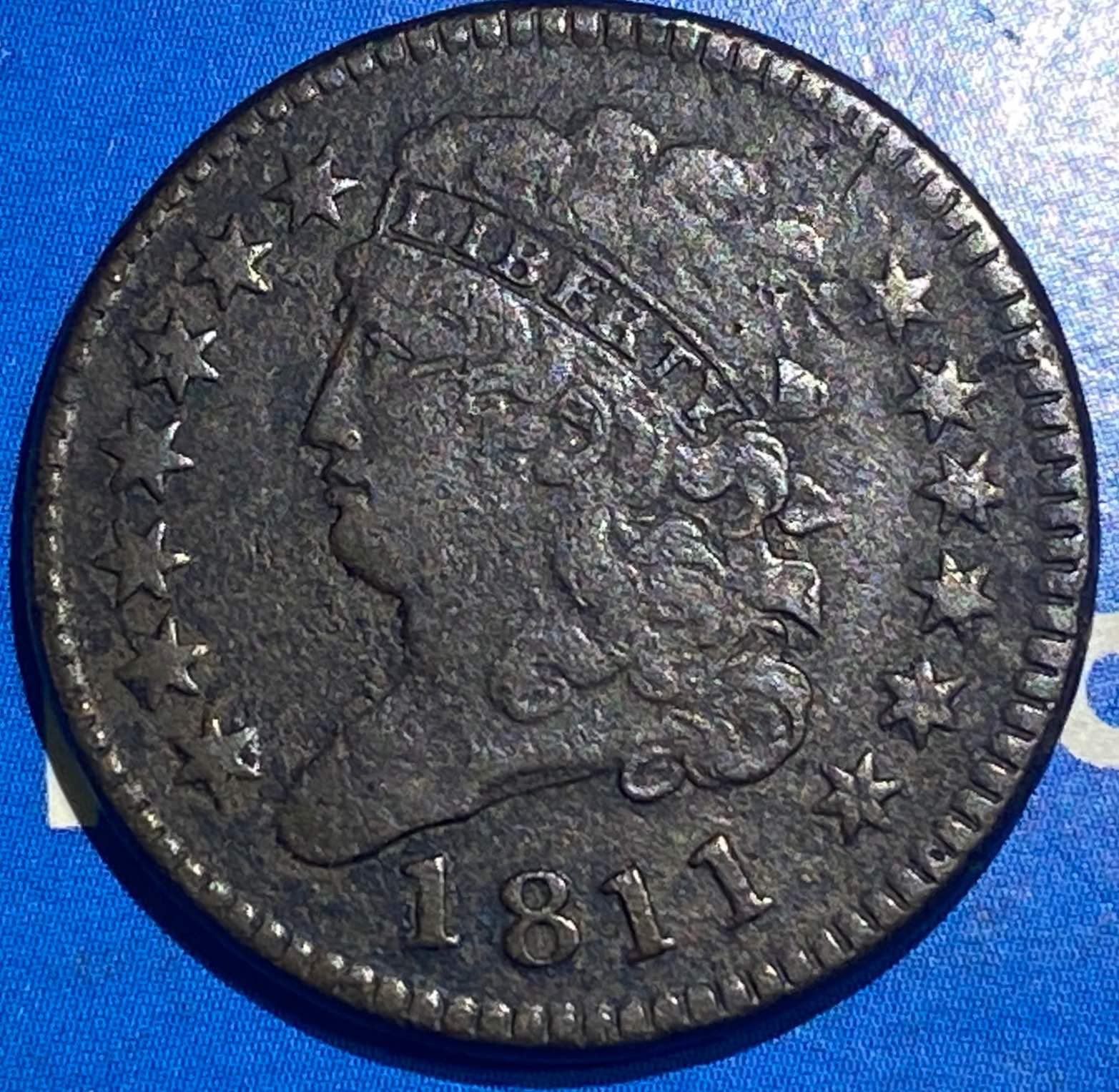 1811-Half-Cent-In-Hand-Pictures