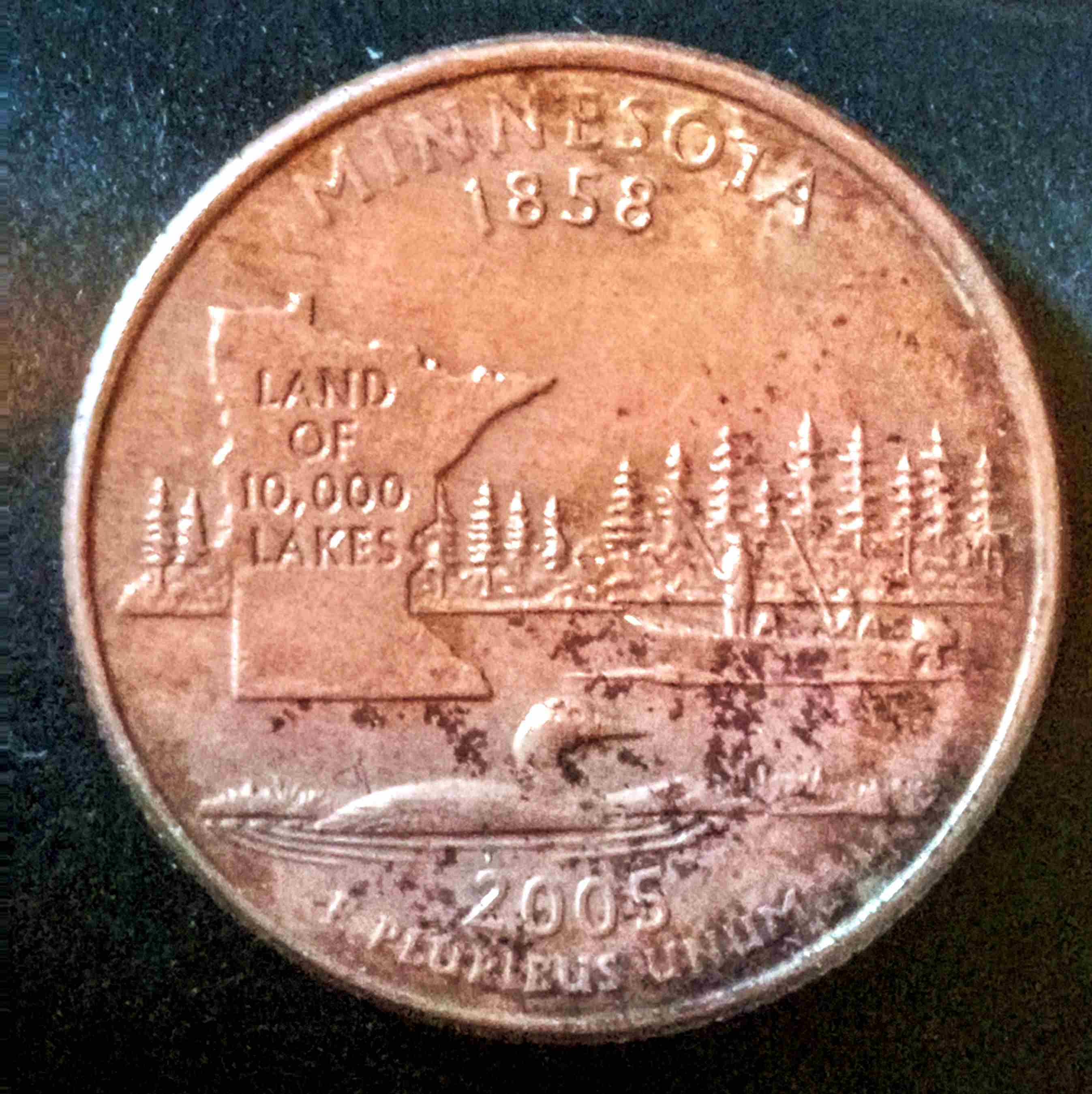 2005-D-Minnesota-State-Quarter-All-Copper.-Could-Possibly-Be-Struck-On-A-Rolled-Thick-Copper-Core?