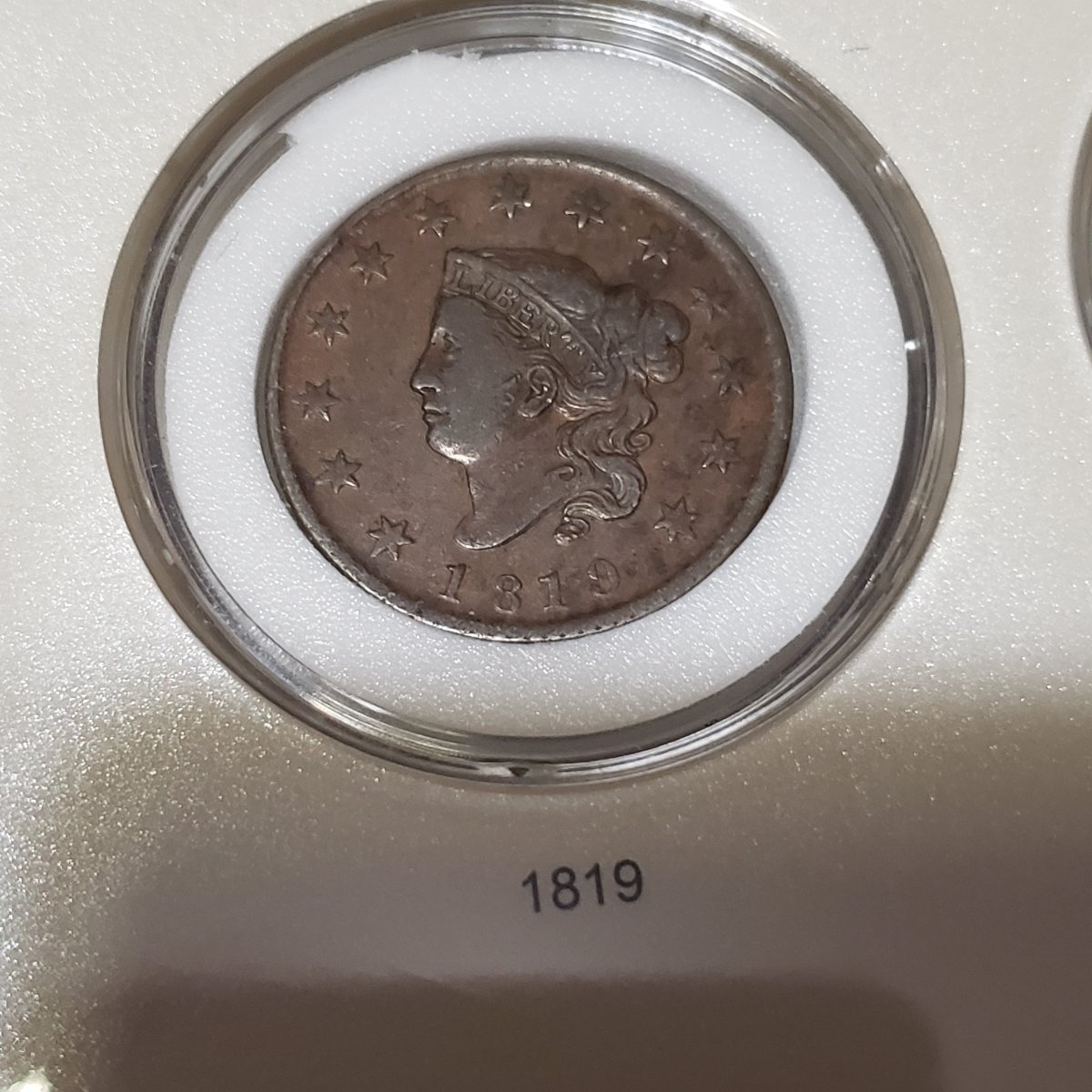 1819-Large-Cent,-Grade?