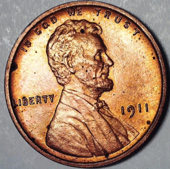 1911-Lincoln-Wheat-Cent,-For-Grading