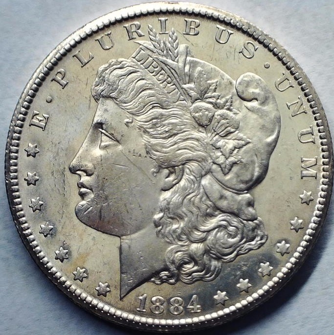 1884-CC-Morgan-Dollar,-For-Grading