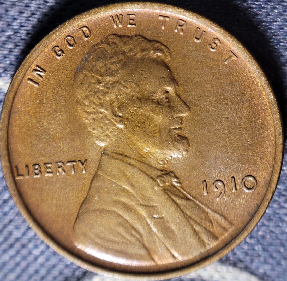 1910-Lincoln-Cent,-For-Grading