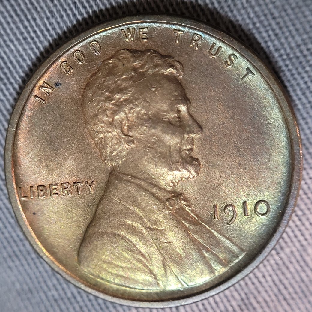 1910-Lincoln-Wheat-Cent,-For-Grading