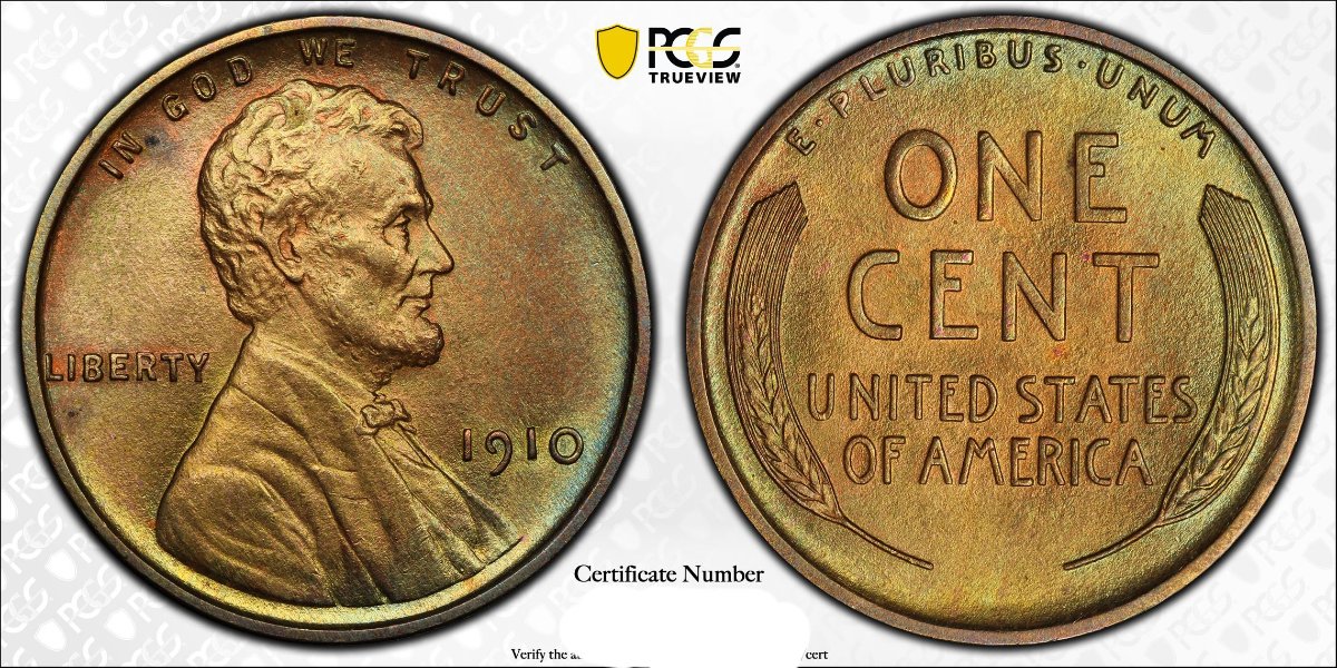 1910-Lincoln-Wheat-Cent,-For-Grading