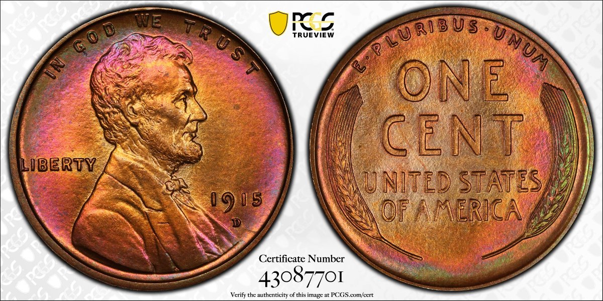 1915-D-Lincoln-Wheat-Cent,-For-Grading