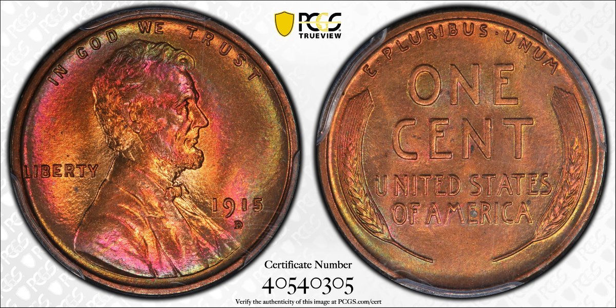 1915-D-Lincoln-Wheat-Cent,-For-Grading