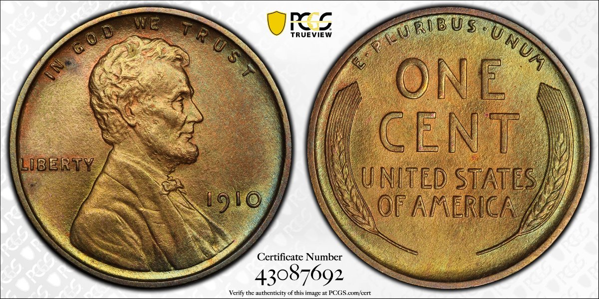 1910-Lincoln-Wheat-Cent,-For-Grading