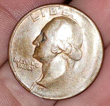 Copper-Colored-Obverse-Quarter-Date-Unknown