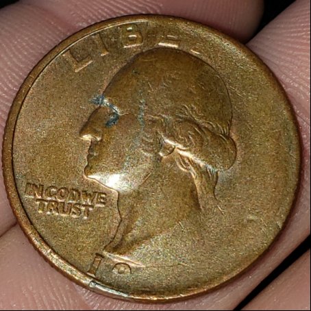 Copper-Colored-Obverse-Quarter-Date-Unknown