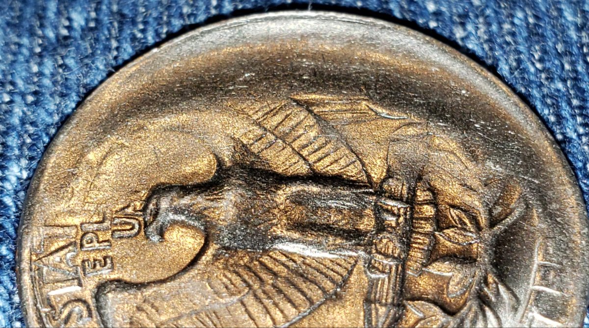 Copper-Colored-Obverse-Quarter-Date-Unknown