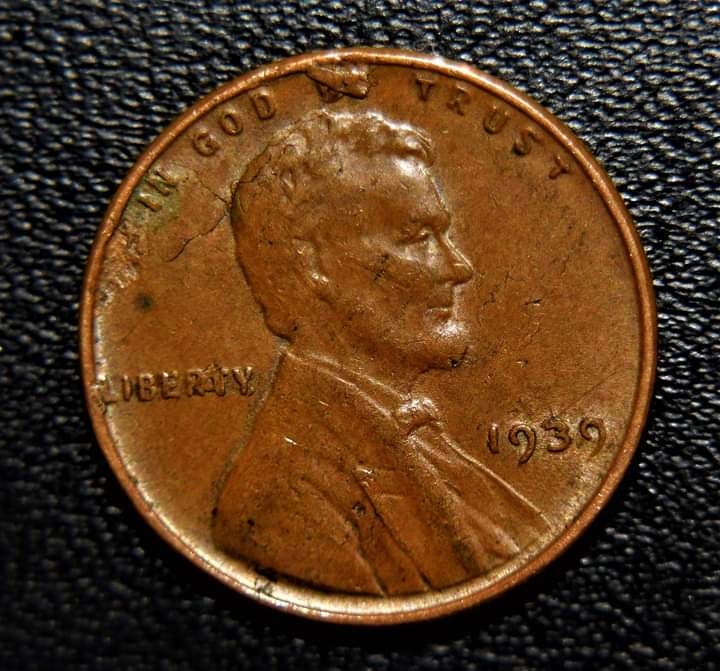 1939-Wheat-Cent-Lamination.-In-God-__-Trust