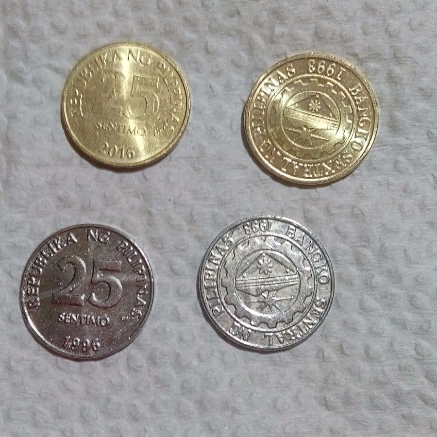 Philippine-25-Centavos-Dated-1996