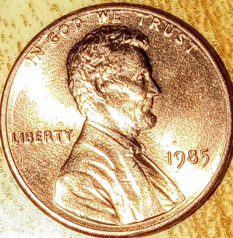1985-Lincoln-Cent-In-Nice-Shape