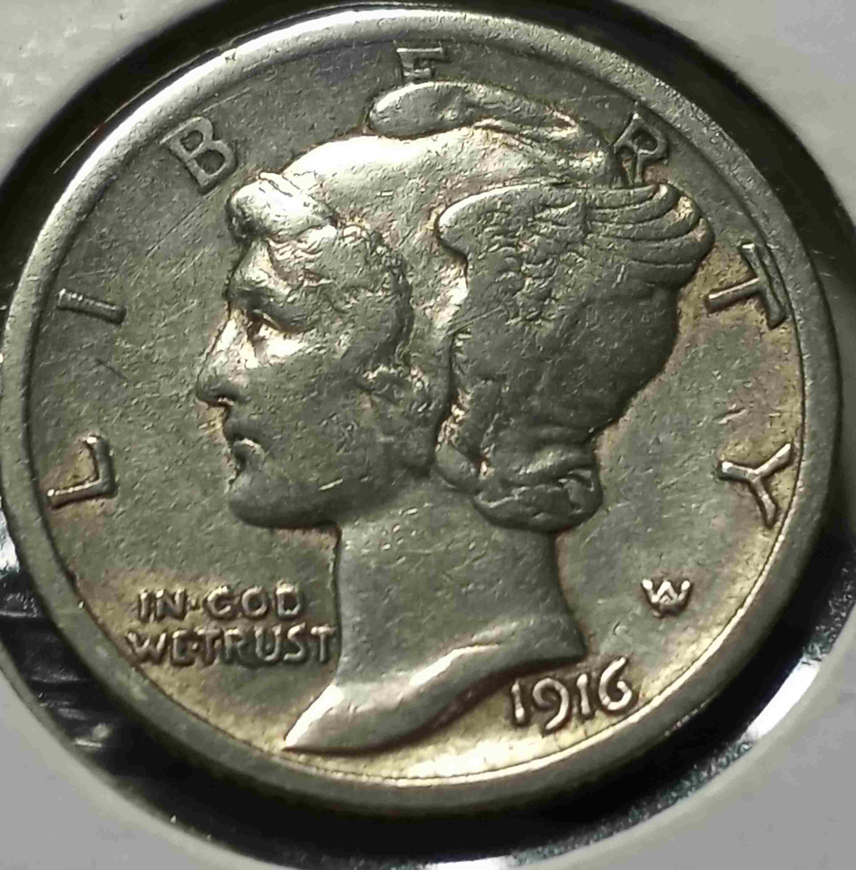 Mercury-Dimes.-1916-And-1919.-I-Attempted-To-Grade-Them-Myself---Photograde-Ncgs