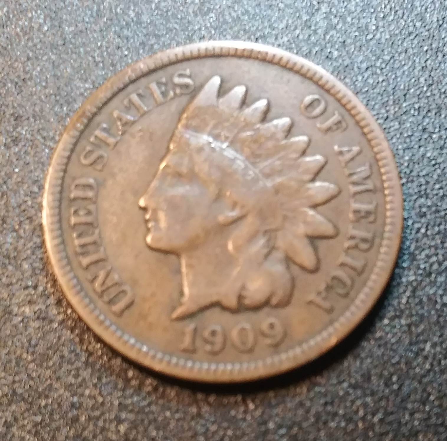 1909-Indian-Head-Cent�appears-To-Have-An-S-Mint-Mark-Sometimes