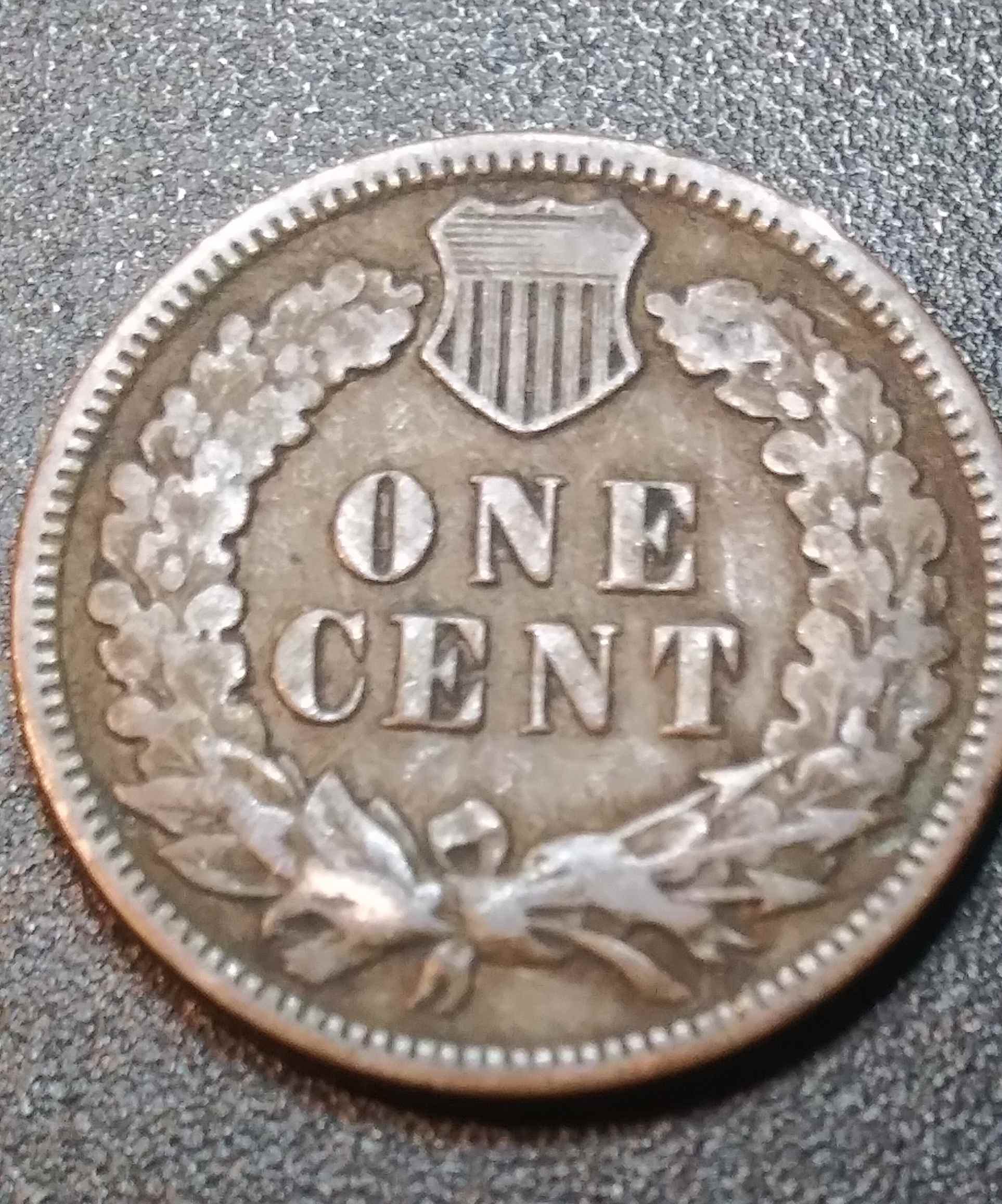 1909-Indian-Head-Cent�appears-To-Have-An-S-Mint-Mark-Sometimes