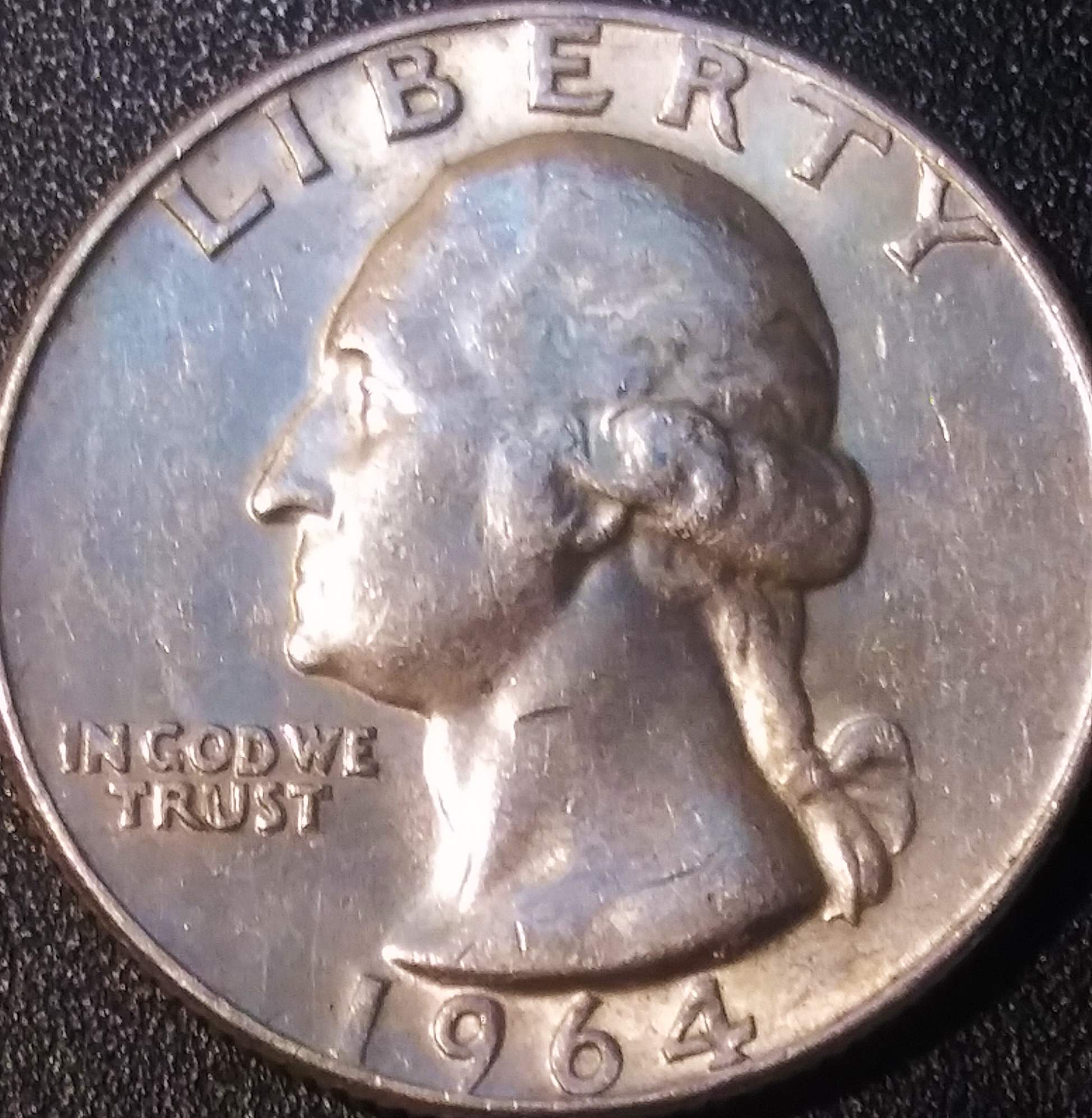 1964-D-Silver-Washington-Quarter