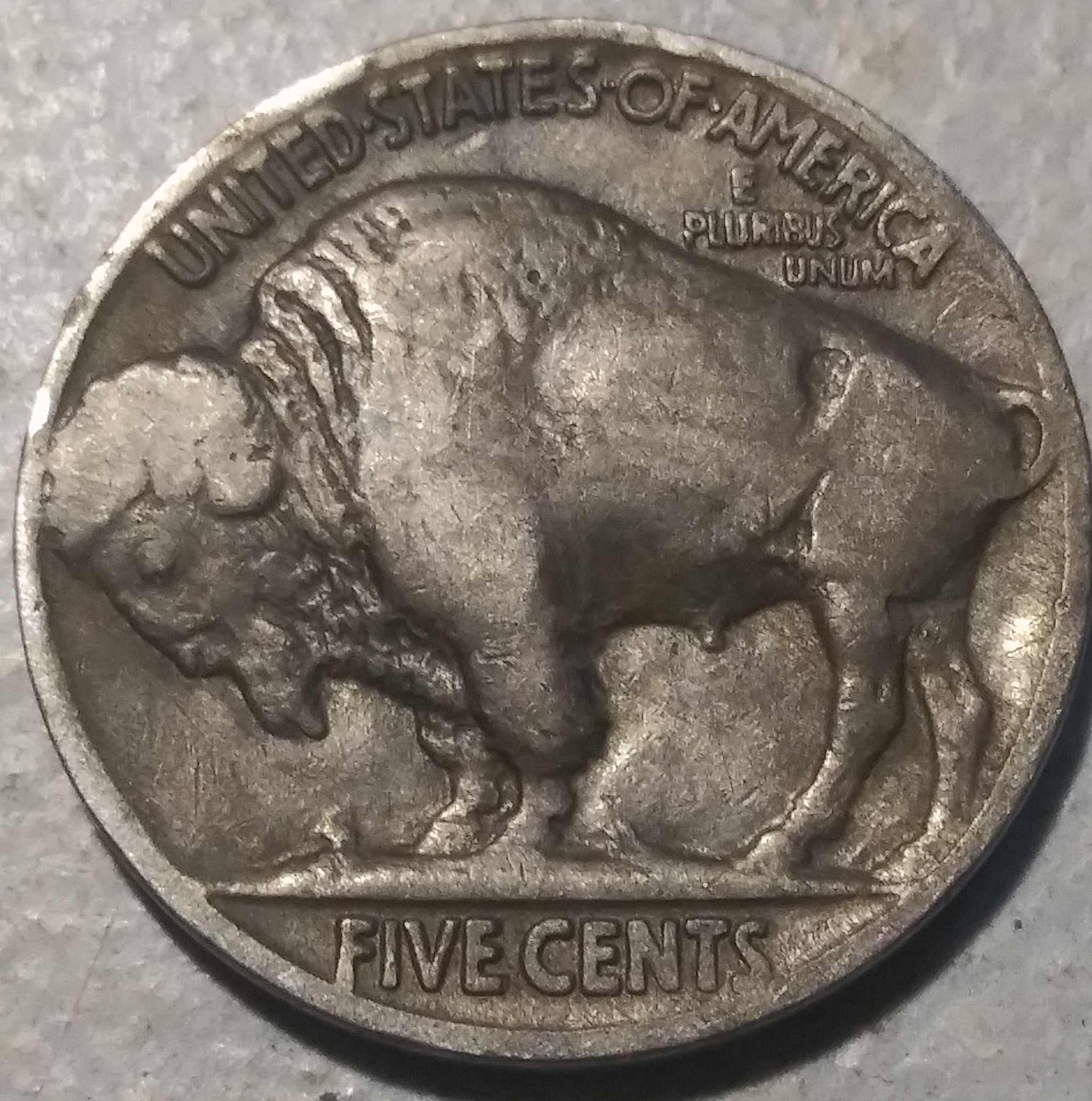 1916-Buffalo-Nickel--Lil-Dark.-But-Decent
