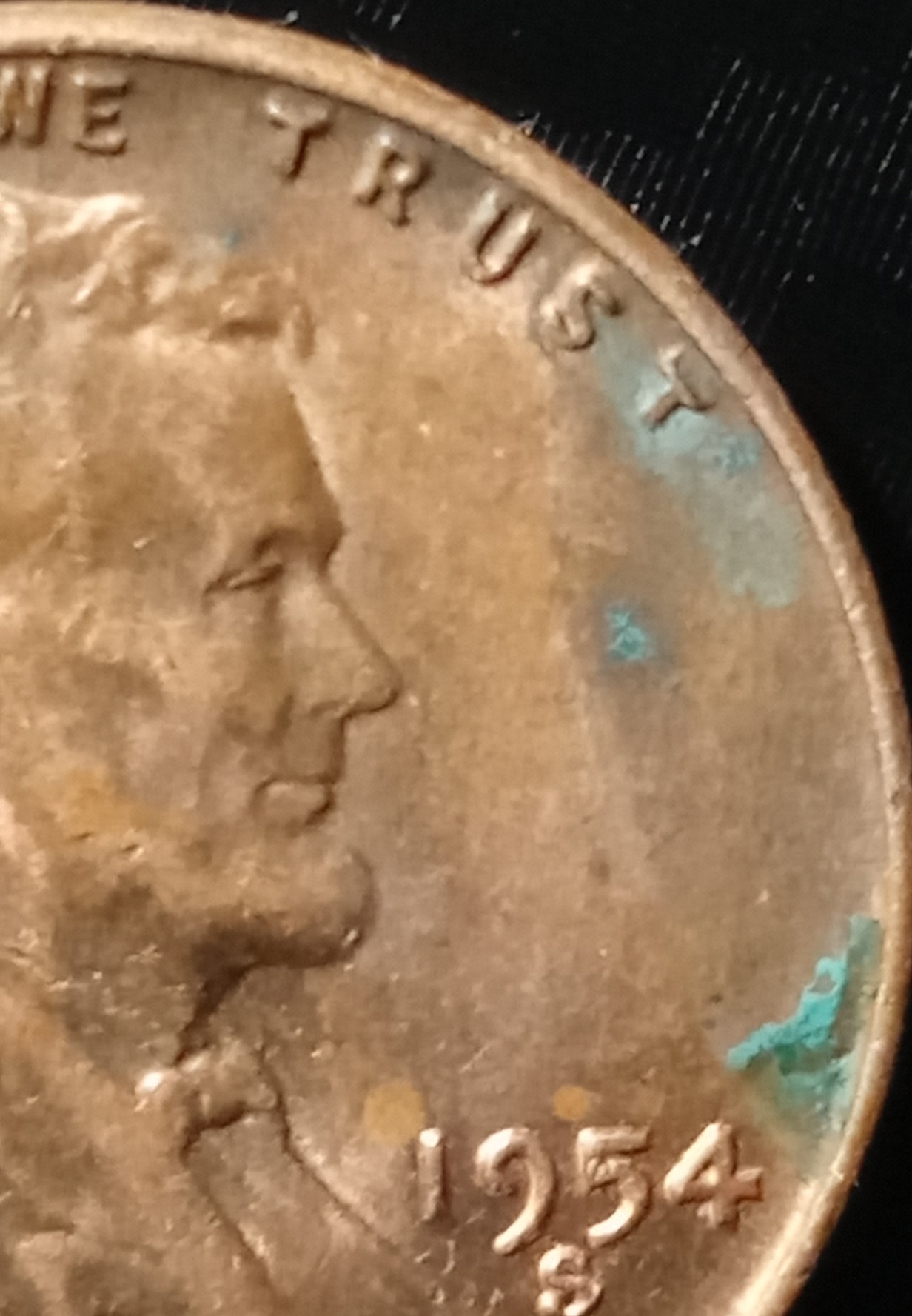 1954-S-Lincoln-Wheat-Cent,-Inverted-