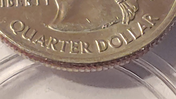2003-Arkansas-Quarter-Die-Break-On-Reverse-And-Cud-On-Rim-Obverse