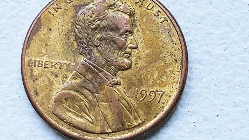 1997-Lincoln-Penny-Changes-In-Color