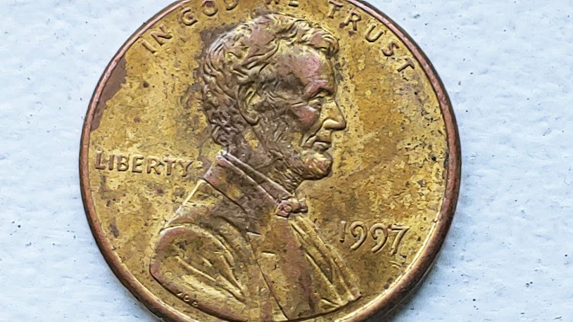 1997-Lincoln-Penny-Changes-In-Color