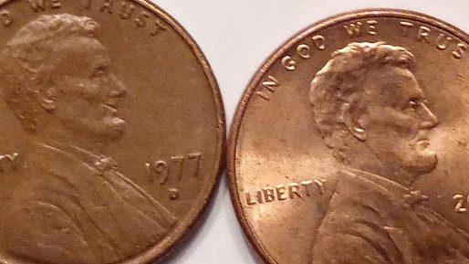 1977-D-Penny-With-Lincoln-Smiling