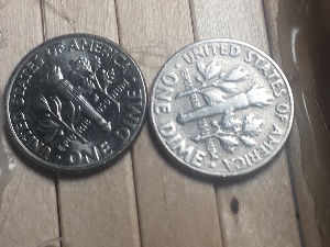 1968-Dime-Weighs-2.16--Grams.