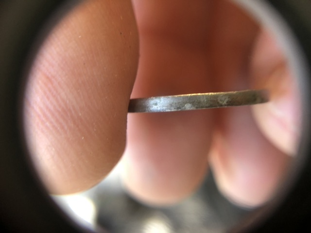 1937-Nickel-With-Funky-Edge-.-Specific-Gravity-Of-9.4