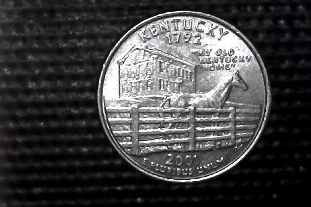 Edward-Scissors-Hand--House-&-Ghost-Riders-Horse---2001-Kentucky-Quarter