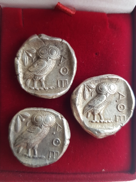 Owl-Tetradrachm-Coins