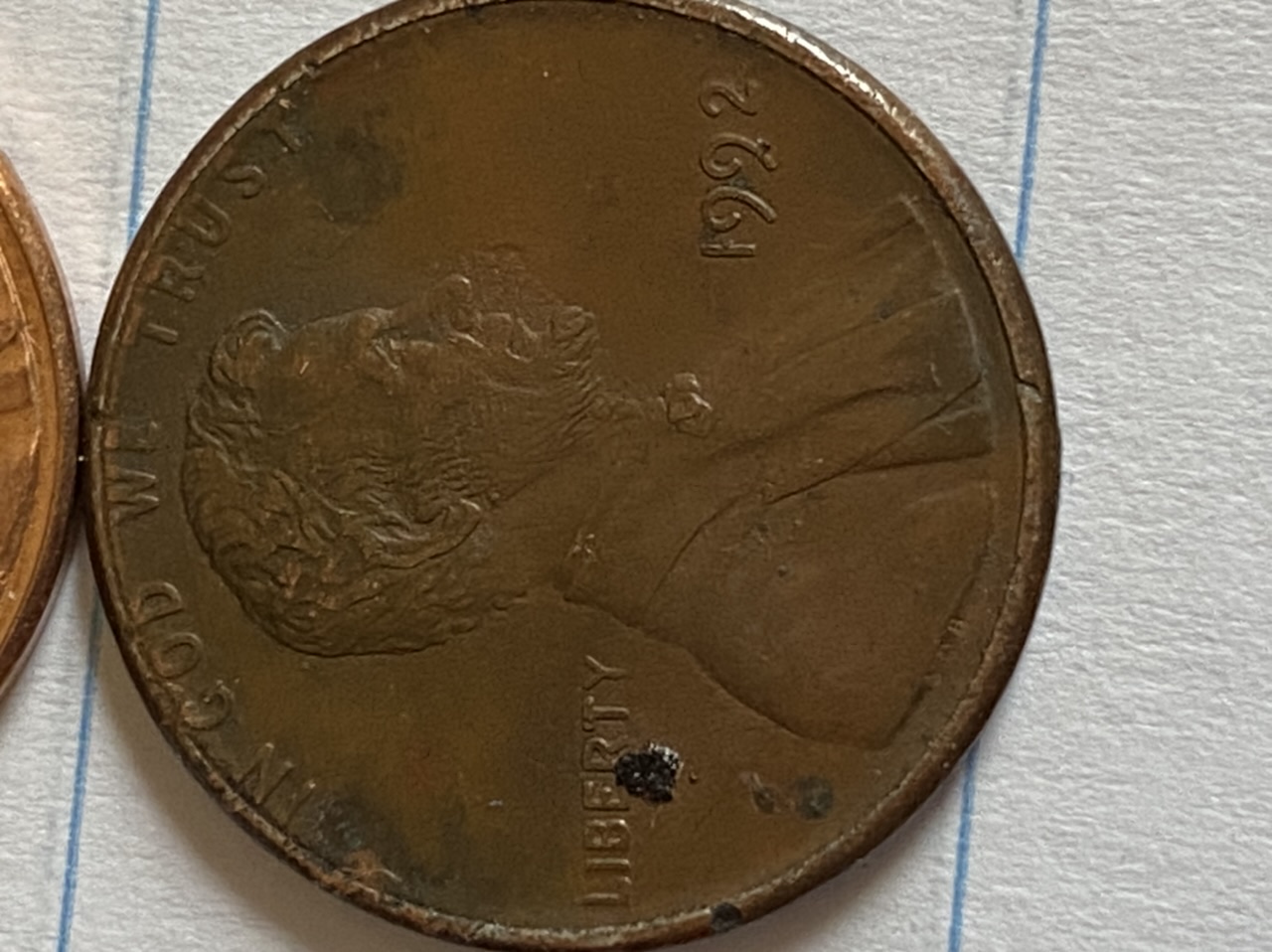 What's-The-Reason-For-Skinny-Abe?-1992-Lincoln-Cent